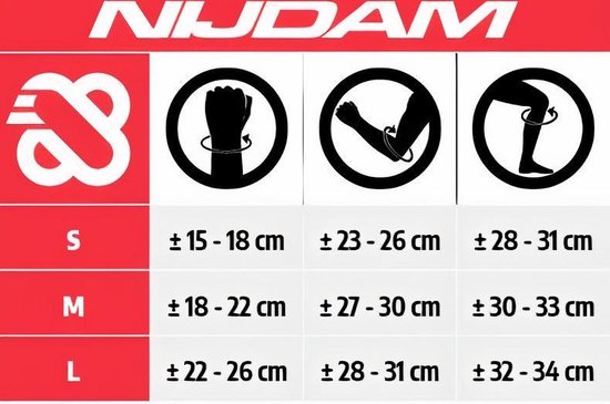 maattabel valbescherming